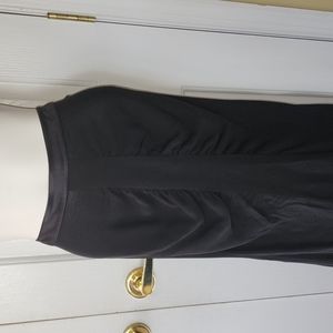 VALENTINO NWT REAL SILK RUCHED FRONT RAW EDGE MERMAID FIT SKIRT SIZE 8
